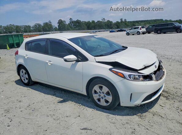 KNAFK5A83J5773536 2018 KIA FORTE White Przód prawy