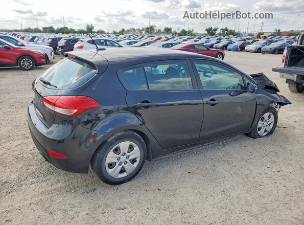 KNAFK5A86H5688944 2017 KIA FORTE Black უკანა მარჯვენა