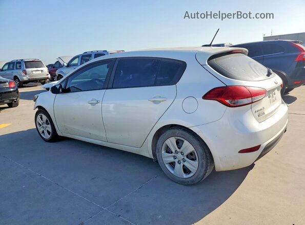 KNAFK5A89G5582891 2016 KIA FORTE White უკანა მარცხენა