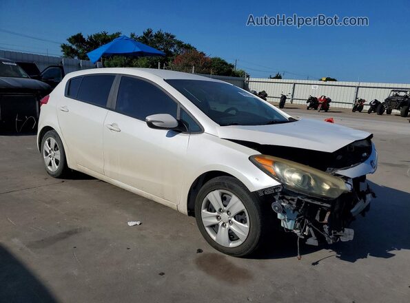 KNAFK5A89G5582891 2016 KIA FORTE White წინა მარჯვენა
