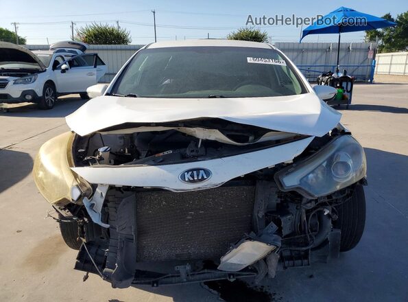 KNAFK5A89G5582891 2016 KIA FORTE White წინა ხედი