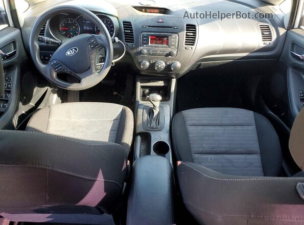 KNAFK5A89G5582891 2016 KIA FORTE White წინა პანელის ხედი