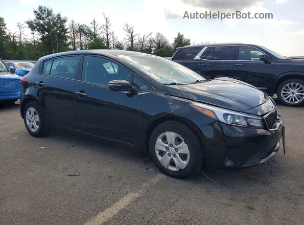 KNAFK5A89H5684824 2017 KIA FORTE Black Передня права чверть