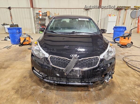 KNAFK5A8XG5583774 2016 KIA FORTE Black Widok z przodu