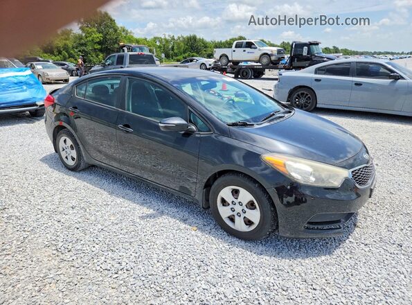 KNAFX4A60G5520161 2016 KIA FORTE Черный Передняя правая четверть