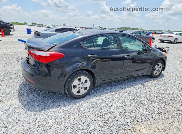 KNAFX4A60G5520161 2016 KIA FORTE Черный Задняя правая четверть