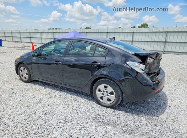 KNAFX4A60G5520161 2016 KIA FORTE Черный Задняя левая четверть