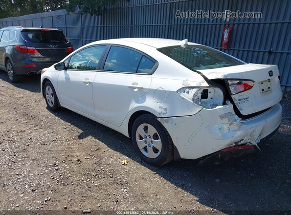 KNAFX4A60G5541981 2016 KIA FORTE White Trasero izquierdo