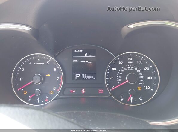 KNAFX4A60G5541981 2016 KIA FORTE White Vista de los asientos traseros