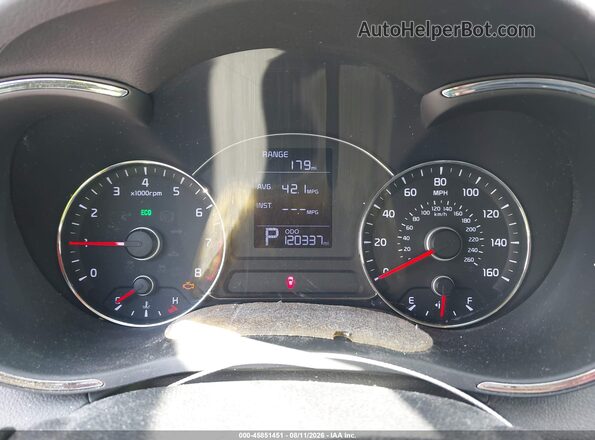 KNAFX4A60G5608952 2016 KIA FORTE Синий Вид задних сидений