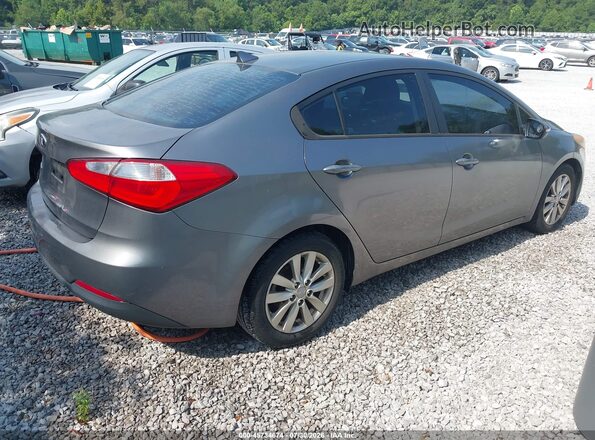 KNAFX4A61G5440853 2016 KIA FORTE Blue Задня права чверть