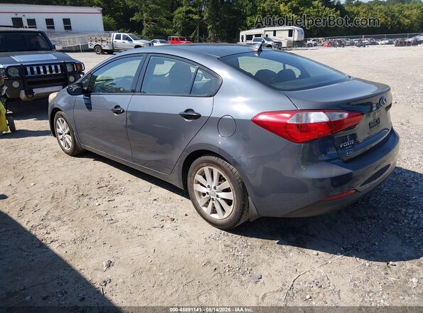 KNAFX4A61G5594575 2016 KIA FORTE Gray Հետևի ձախ