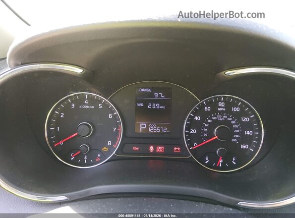 KNAFX4A61G5594575 2016 KIA FORTE Gray Հետևի նստատեղերի տեսք