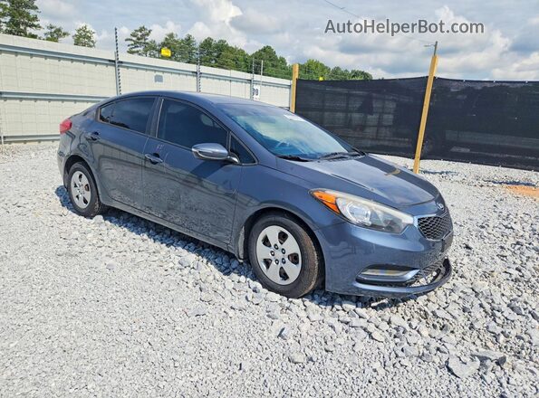 KNAFX4A63G5516623 2016 KIA FORTE Gray Front right