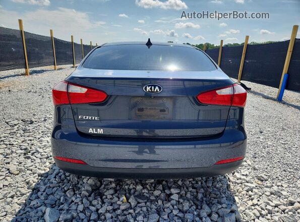 KNAFX4A63G5516623 2016 KIA FORTE Gray Rear view
