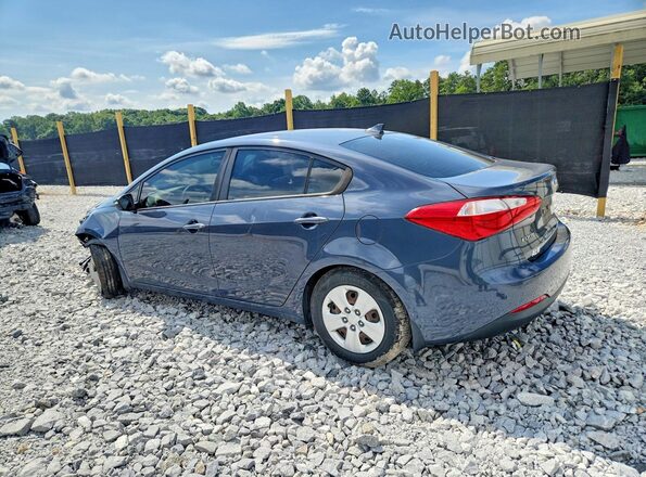 KNAFX4A63G5516623 2016 KIA FORTE Gray Rear left