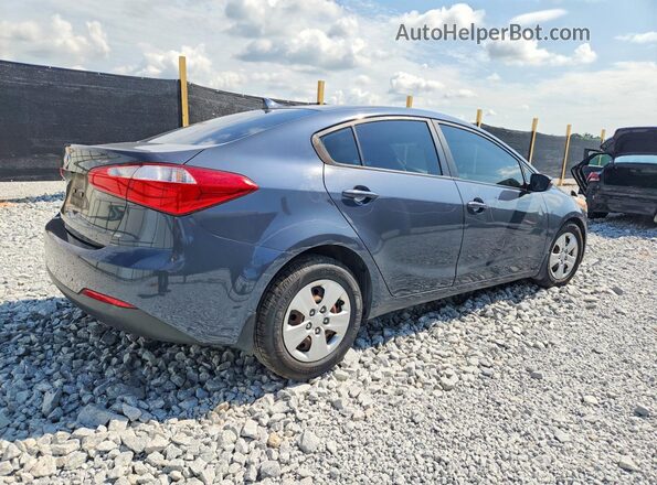 KNAFX4A63G5516623 2016 KIA FORTE Gray Rear right