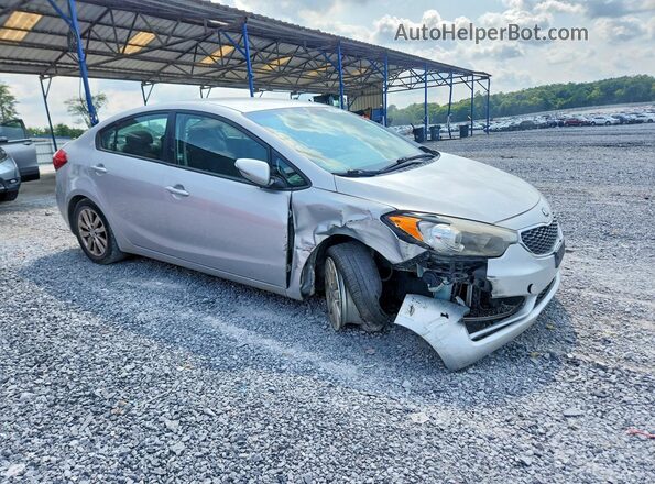 KNAFX4A65G5446252 2016 KIA FORTE Silver წინა მარჯვენა