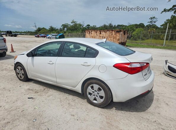 KNAFX4A65G5501038 2016 KIA FORTE White Հետևի ձախ
