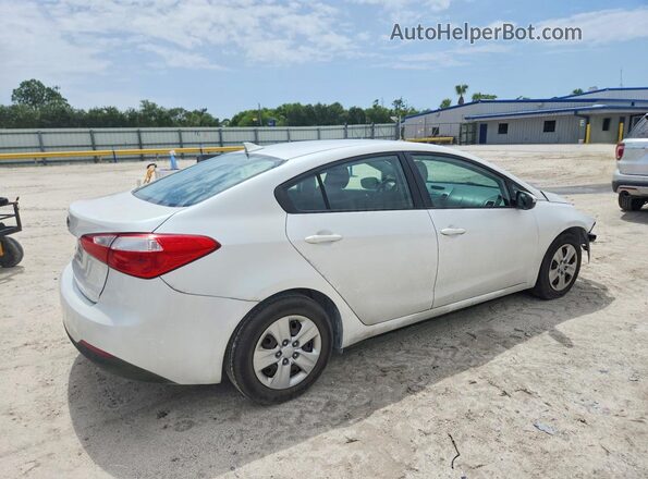 KNAFX4A65G5501038 2016 KIA FORTE White Հետևի աջ