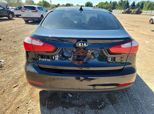 KNAFX4A66G5534839 2016 KIA FORTE Black Vista trasera