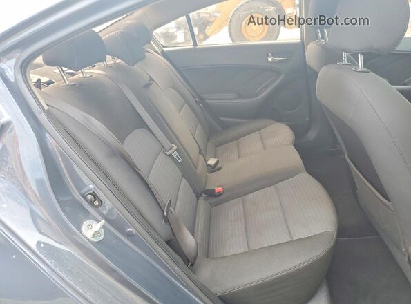 KNAFX4A66G5566934 2016 KIA FORTE Gray Հետևի նստատեղերի տեսք