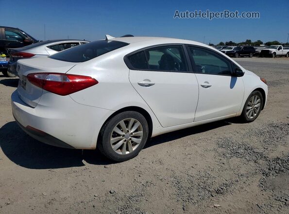 KNAFX4A67G5444356 2016 KIA FORTE White Delantero derecho