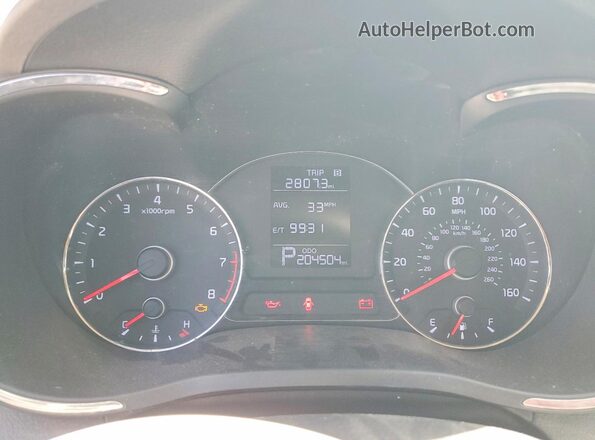 KNAFX4A67G5444356 2016 KIA FORTE White Vista de los asientos traseros