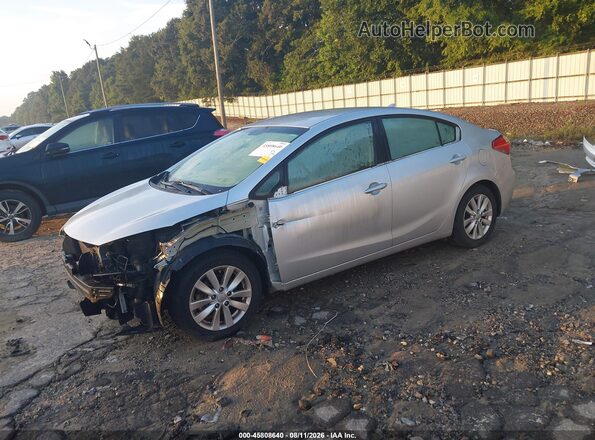 KNAFX4A67G5445703 2016 KIA FORTE Silver Передня ліва чверть