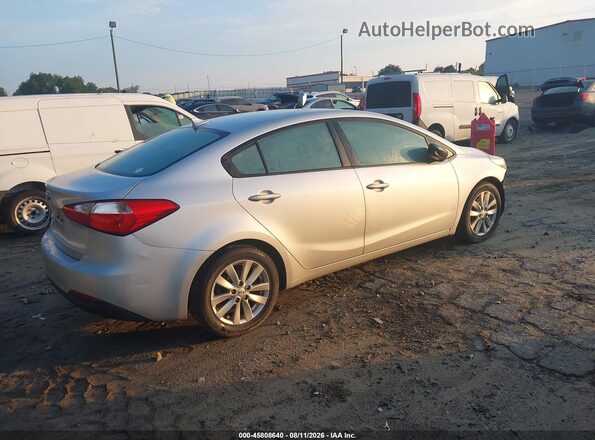 KNAFX4A67G5445703 2016 KIA FORTE Silver Задня права чверть
