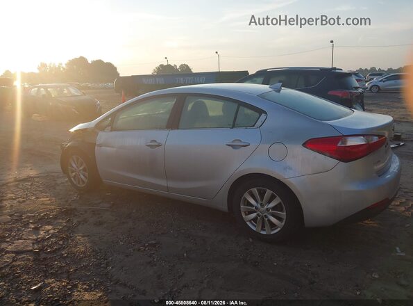 KNAFX4A67G5445703 2016 KIA FORTE Silver 