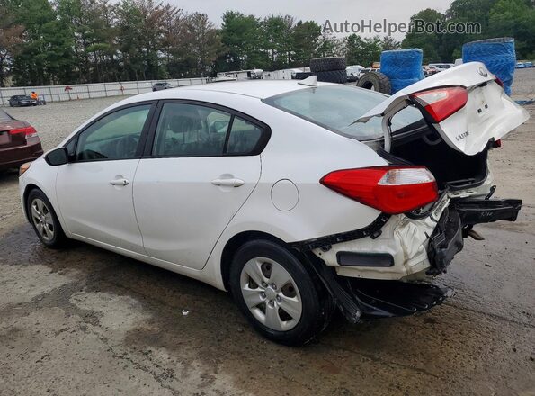 KNAFX4A6XG5535900 2016 KIA FORTE White Trasero izquierdo