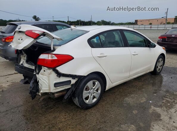 KNAFX4A6XG5535900 2016 KIA FORTE White Trasero derecho