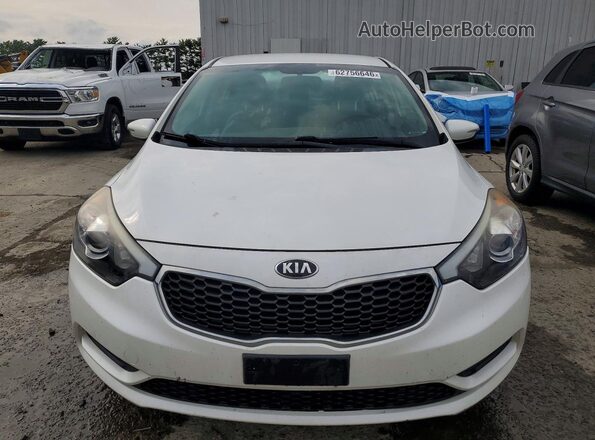KNAFX4A6XG5535900 2016 KIA FORTE White Vista frontal
