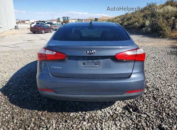 KNAFX4A6XG5560148 2016 KIA FORTE Gray Вид ззаду