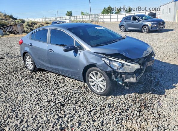 KNAFX4A6XG5560148 2016 KIA FORTE Gray Передня права чверть