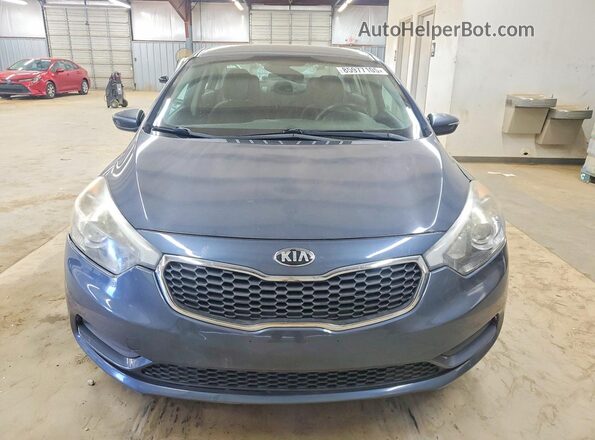 KNAFX4A6XG5580190 2016 KIA FORTE Blue Vista frontal