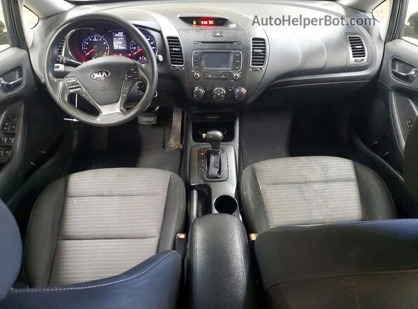 KNAFX4A6XG5580190 2016 KIA FORTE Blue Vista del salpicadero