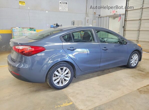 KNAFX4A6XG5580190 2016 KIA FORTE Blue Trasero derecho
