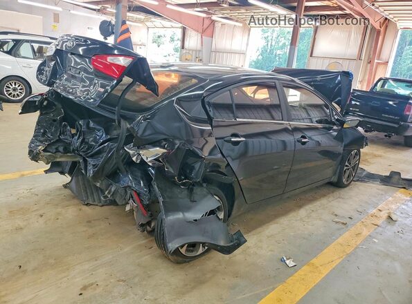 KNAFX4A89G5518149 2016 KIA FORTE Black უკანა მარჯვენა