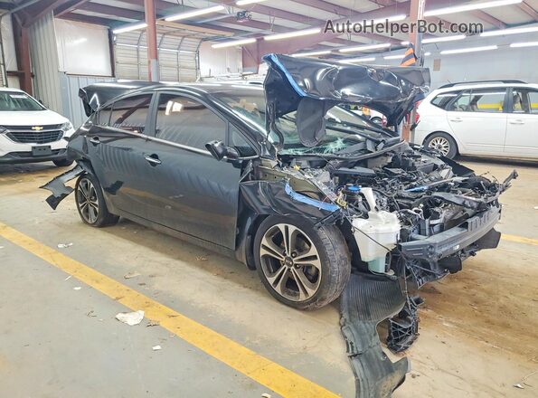 KNAFX4A89G5518149 2016 KIA FORTE Black წინა მარჯვენა