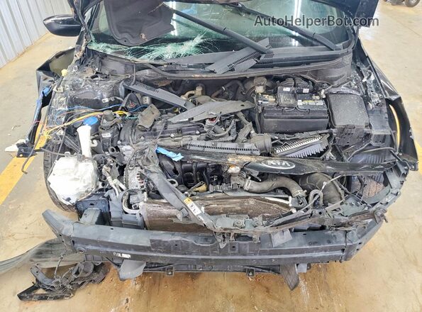 KNAFX4A89G5518149 2016 KIA FORTE Black უკანა სალონის ხედი