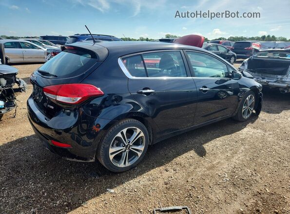 KNAFX5A83G5525927 2016 KIA FORTE Black უკანა მარჯვენა