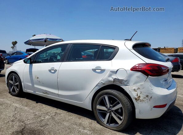 KNAFX5A85H5668640 2017 KIA FORTE White Tył lewy
