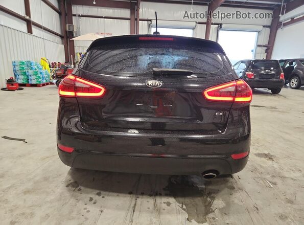 KNAFX5A85H5725726 2017 KIA FORTE Черный Вид сзади