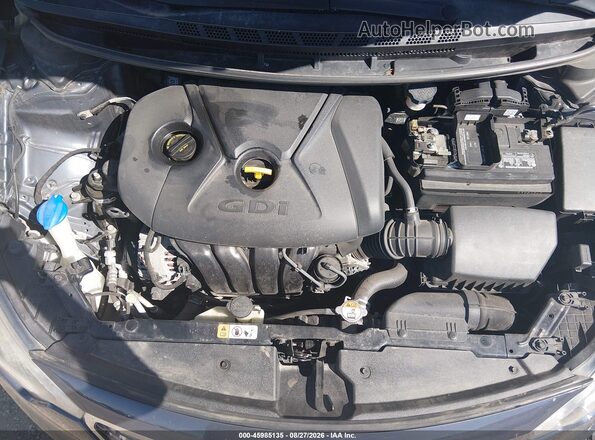 KNAFX5A86G5526859 2016 KIA FORTE Gray Rear view