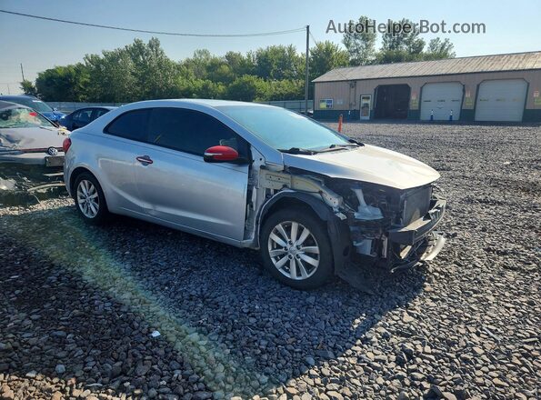 KNAFX6A85G5588355 2016 KIA FORTE Серебряный Передняя правая четверть