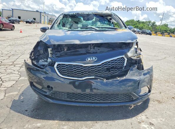 KNAFZ4A85G5519129 2016 KIA FORTE Black Vista frontal
