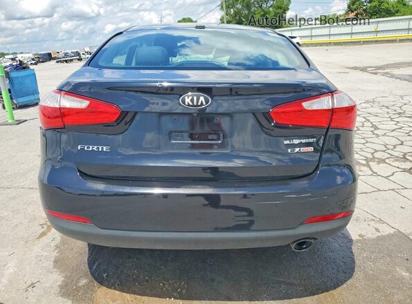 KNAFZ4A85G5519129 2016 KIA FORTE Black Vista trasera