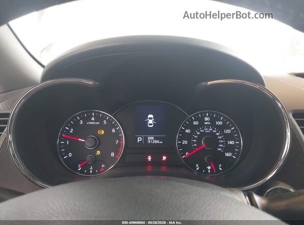 KNAFZ4A86G5464755 2016 KIA FORTE White Widok tylnych siedzeń